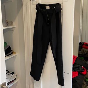 Aritzia Wilfred tie front pants